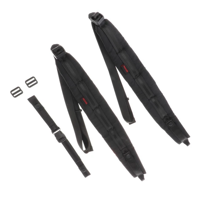 Wakects Bretelles Accordéon Rembourrées Réglables – PU Imperméable – 16 à 120 Basses – Confort Maximal