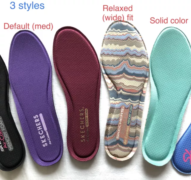 1X PAIR SKECHERS Memory Foam Flat Insoles Replacement Insoles $12.99 PicClick