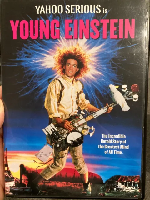 Young Einstein region 1 DVD (1988 Australian comedy movie)
