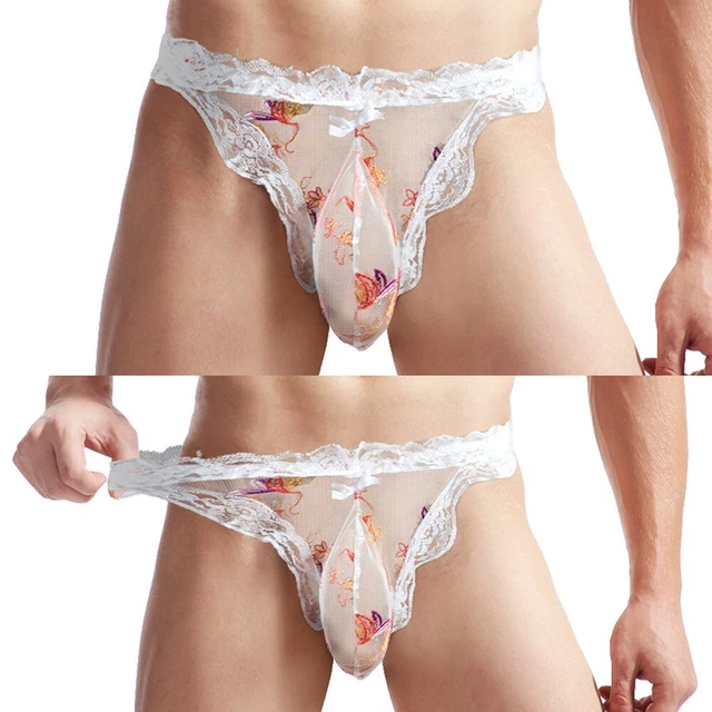 Sous-vêtement Bikini Rayé Pour Homme - Avec élastique - Neuf Avec étiquettes - Fabriqué En Chine