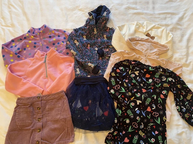 Girls Autumn Winter Clothes Bundle 5-6 Years Next, M&S