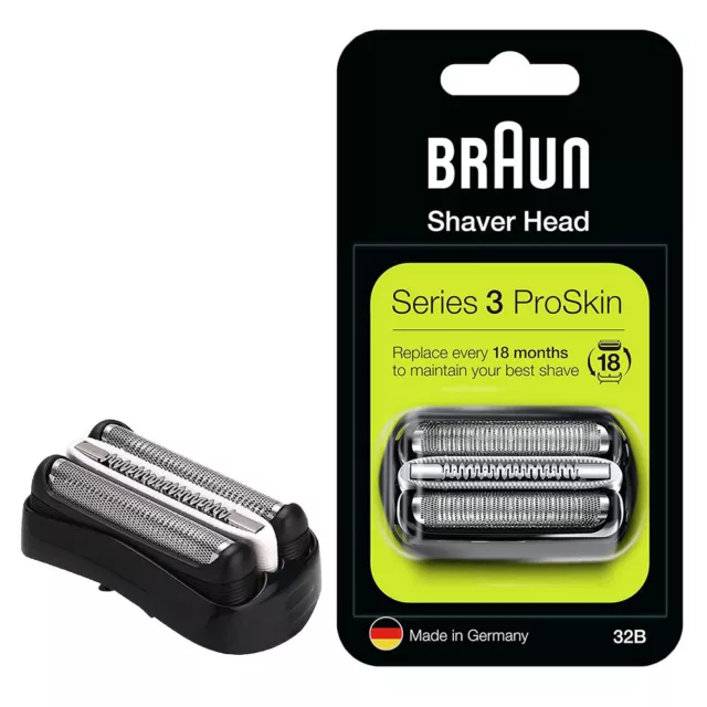 Braun Series 3 Electric Shaver Replacement Head - Pro Skin Electric Shavers Kit 3