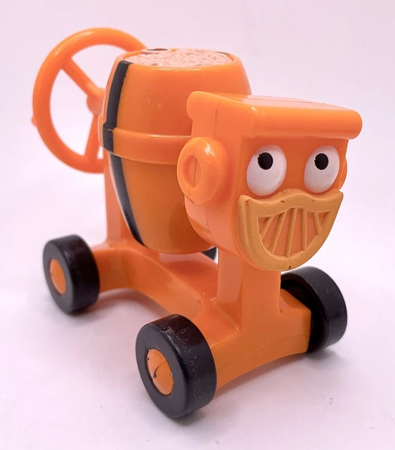 BOB THE BUILDER Dizzy Talking Cement Mixer Orange Vintage 2001 Hit