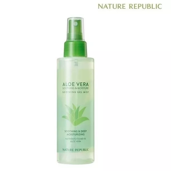 NATURE REPUBLIC Soothing & Moisture Aloe Vera 92% Soothing Gel Mist 155ml Korea