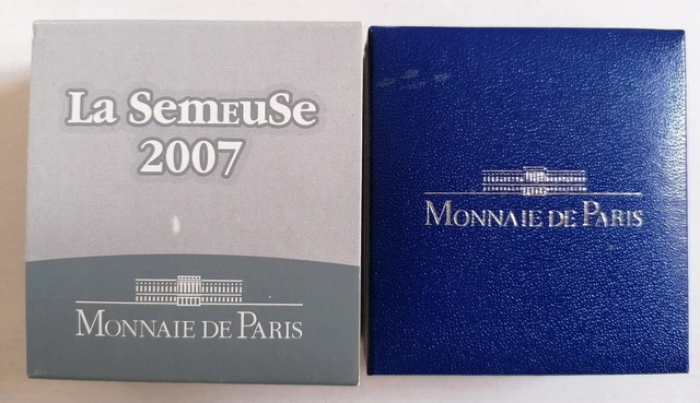 5 Euro OR BE - La Semeuse 2007- Monnaie de PARIS - 20 000 exemplaires