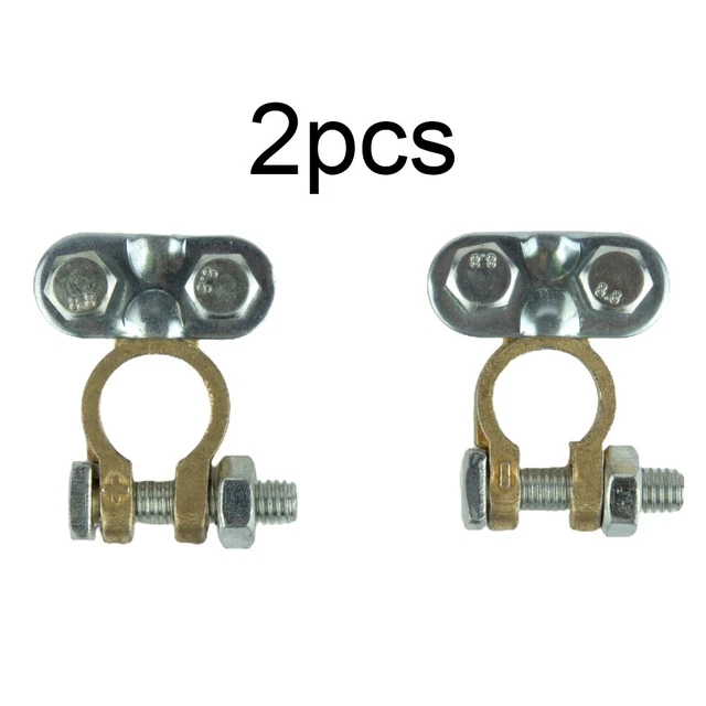 RUNCCI-YUN 4 Pezzi 2 Paio 12V/24V Terinali di Batteria Connettori di Batteria Positivo e