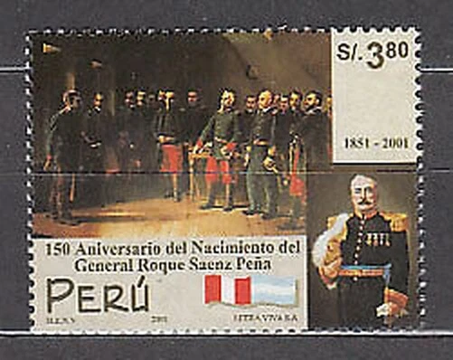 Peru - Post 2001 Yvert 1279 MNH Charakter