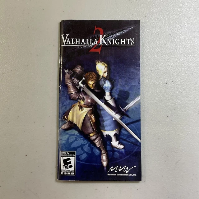 VALHALLA KNIGHTS 2 PSP (Instruction) *French/Francais 8.57 PicClick