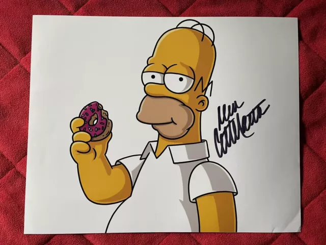 Dan Castellaneta Homer Simpson The Simpsons Signed Autograph 8x10 Photo