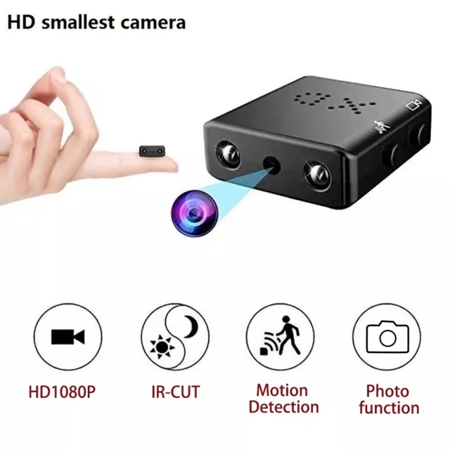 Mini Camera XD IR-CUT HD 1080P Home Security Camcorder Infrared Night Vision Cam