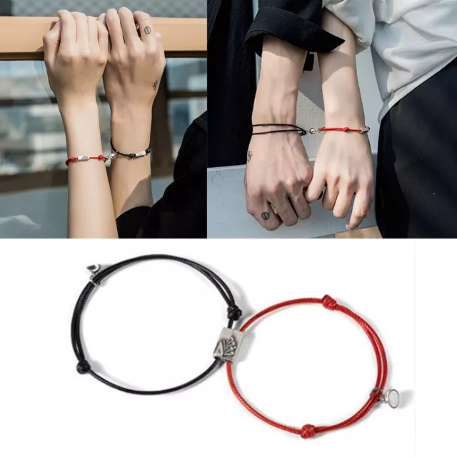 Attract Couples Bracelets Lover  Friendship Bracelet Rope Braided Bracelet