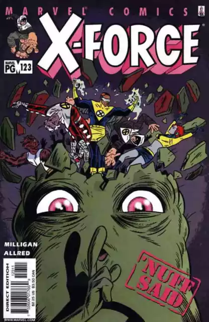 X-Force #123 Marvel Comics February Feb 2002 (VFNM)