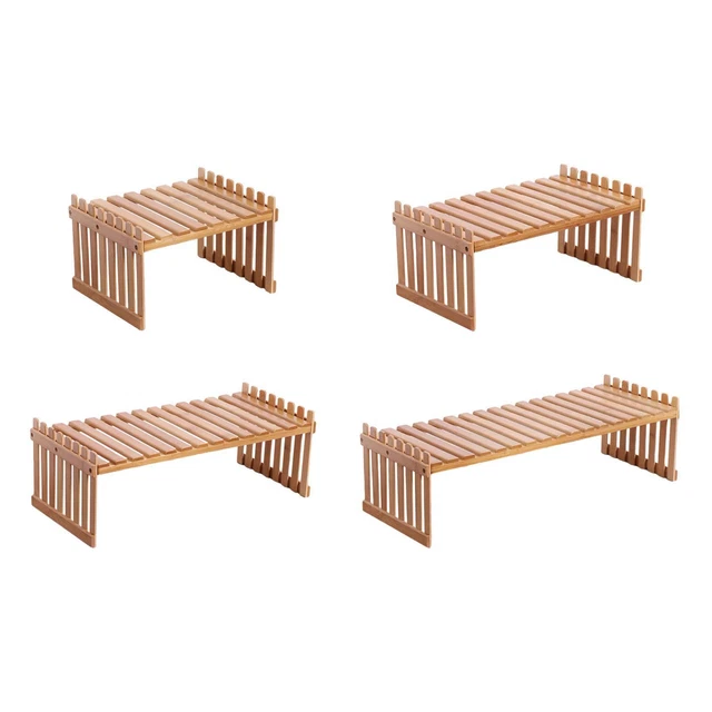 FLOWER POT DISPLAY Rack, Tabletop Plant Stand, Flower Shelf Planter