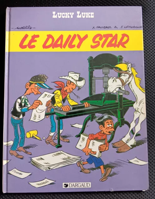 BD LUCKY LUKE Le Daily Star en EO et BE