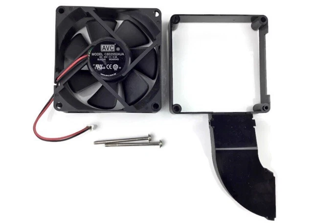 Lexmark  E260dn  Printer  Genuine OEM   AVC C8025S24UA   FAN, HOUSING, & SCREWS