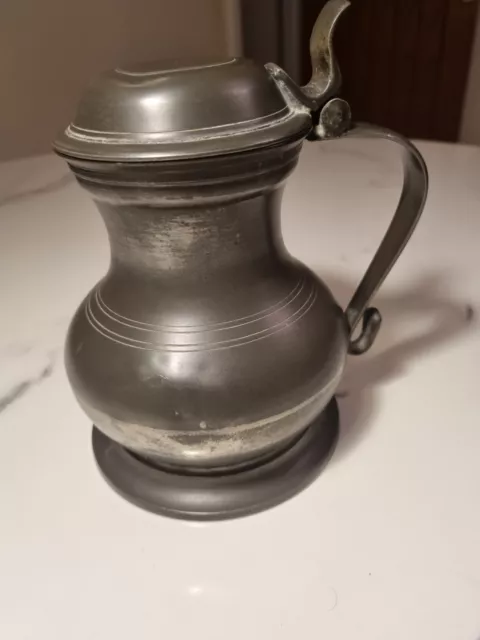 18thc Pewter Flagon