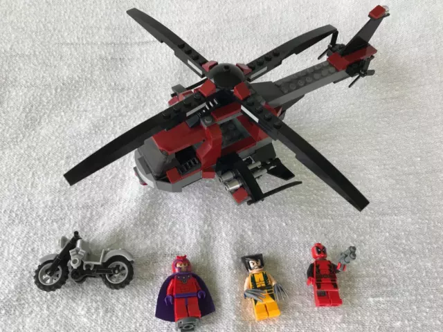 Lego Super Heroes Wolverine's Chopper Showdown (6866) Complete, no instructions