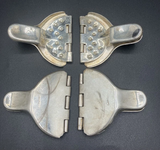 Lot De 6 Presse-citrons En Inox Vintage - Neuf Dans Emballage - Style Rétro Pour Cuisine Ou Décoration