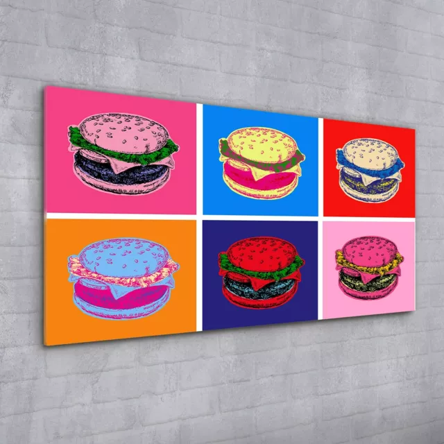 Acrylglasbild Wandbild Plexiglas 100x50 Moderne  Kunst Stil Burger