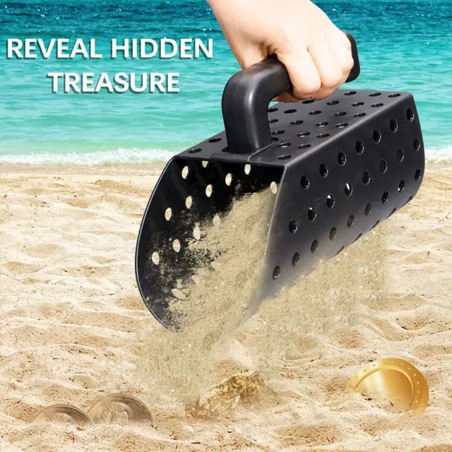 Metal Detecting Sand Scoop, Sand Sifter High Efficient ABS Outdoor✨h M3W4
