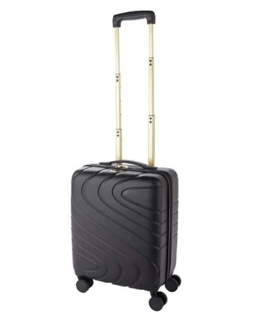 Samantha Brown Light Weight Hardside Spinner Carry-On Luggage 19"- Black