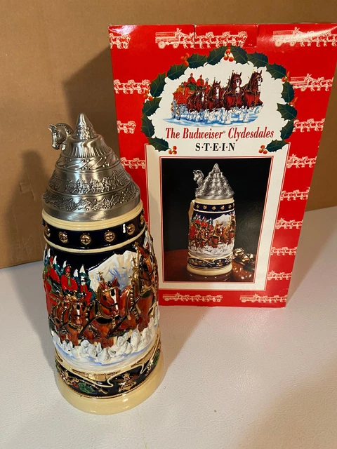 Anheuser Busch - Budweiser Clydesdales Stein - CS444 - Limited Edition of 2,000