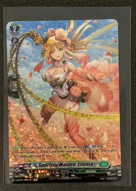 Spurring Maiden, Ellenia | D-BT01/SP24EN SP | Stoicheia | Cardfight Vanguard TCG