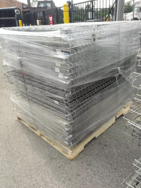 Pallet Rack Wire Decking 58 x 42 Silver