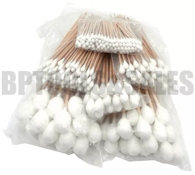 325PC Industrial Large Cotton Swab Set Tips Assortment Detailing Cleaning Q Gun