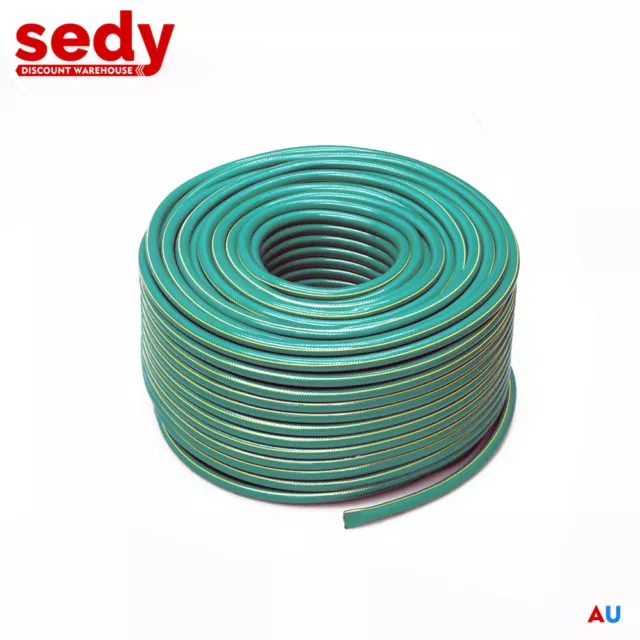 Heavy Duty Garden Watering Hose Pipe Lawn Water  1/2'' x 120m Polytube