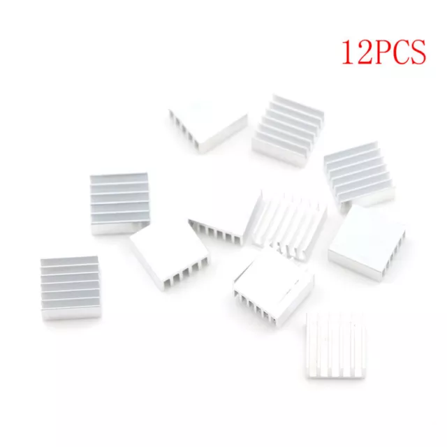 12pcs 14x14x6mm Small Anodized Heatsink Co-AJ