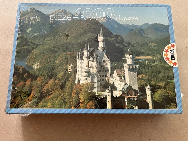 Educa Neuschwanstein Castle 4000 Pieces Puzzle NEW READ DESCRIPTION