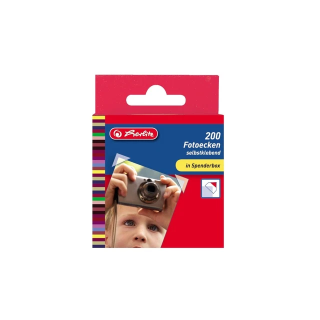 Herlitz - Fotoecken Fotoecke Selbstklebend 200Er Neu Ovp