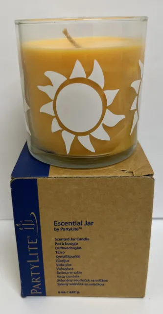 PartyLite Essential Jar Candle ~ New Box ~ Poolside Passion ~ G43705