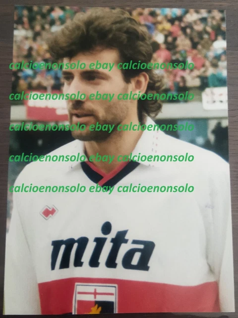 Onorati ROBERTO ONORATI (GENOA) 1991-92: Calcio -Fotografia Originale D ...