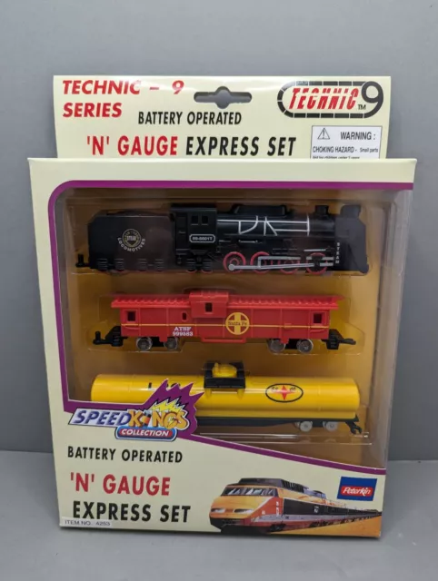 Technic 9 Intercity Gauge N Tren Express Set Speed Kings Peterkin Batería Potencia