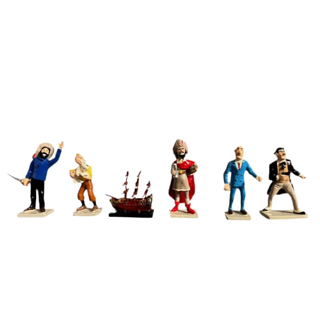 Tintin - Figurines Moulinsart 46947 - Mini Série Far West - - Catawiki Tintin - Figurines Moulinsart 46947 - Mini Série Far West - - Catawiki