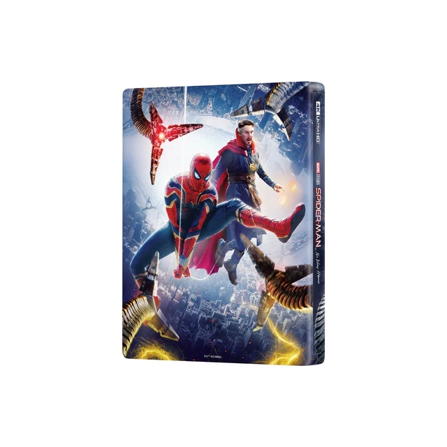 SPIDER-MAN: NO WAY Home [Blu-ray 4K UHD & 2K Steelbook - Manta Lab ME