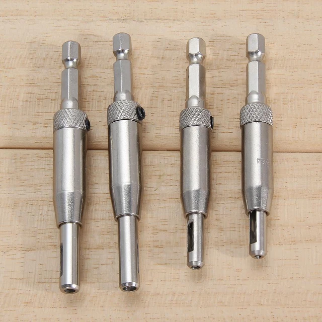 8Pcs HSS Self Centering Hinge Drill Bit Set for Hinges Drawer Guides 3