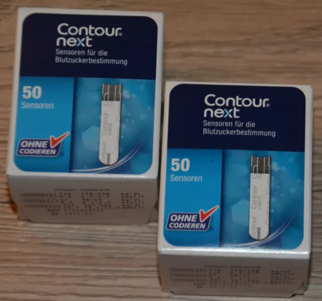 Contour next Teststreifen 100 Stück - NEU + OVP!! Contour next Teststreifen 100 Stück - NEU + OVP!!