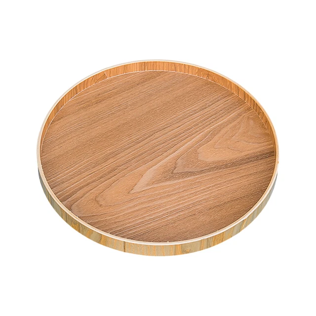 Lot De 8 Plateaux Ovales En Bambou 20x10x1cm - Parfaits Pour Petit Déjeuner, Café Et Service