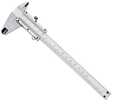 60-150mm Amyove Messschieber 0,02mm Metallmessschieber Mikrometer Paquimetro Messwerkzeug Silber 