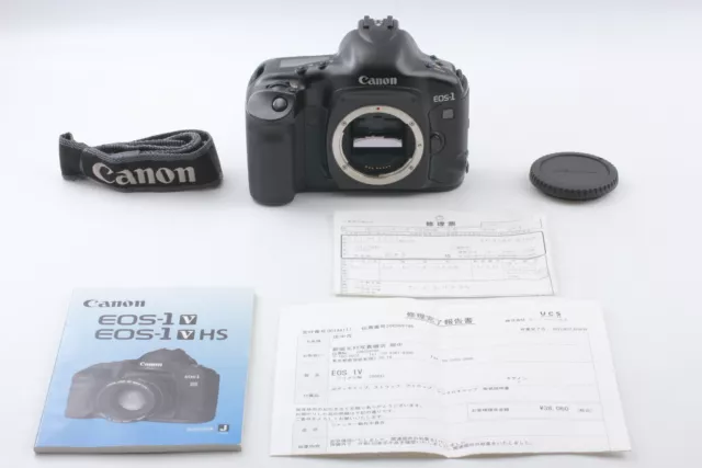 Count 020 [Near MINT] Canon EOS-1V 35mm SLR Film Camera Body w/Strap From JAPAN