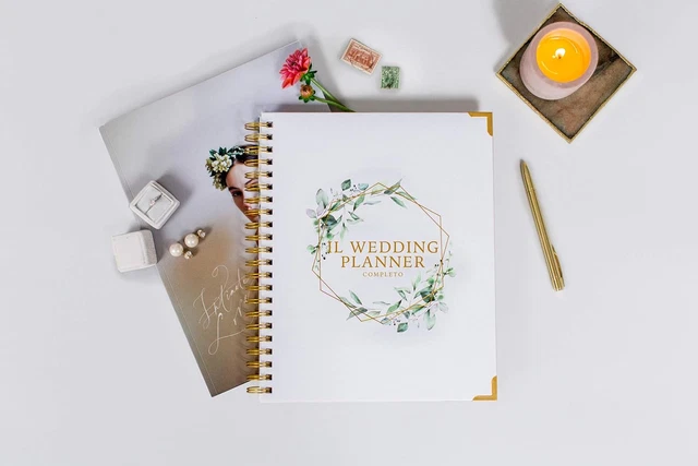 Organizzatore Di Matrimoni E Agenda Diario Calendario Italiano - Wedding Planner