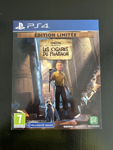 Jeu PS4 - Tintin Reporter - Les Cigares Du Pharaon - Edition