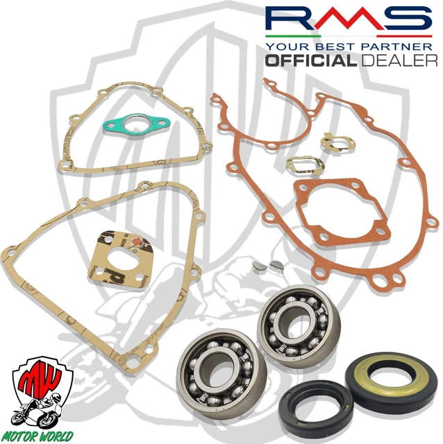 Kit Revisione Albero Motore Piaggio Vespa Et3-Primavera 125cc Skf - Foto 8