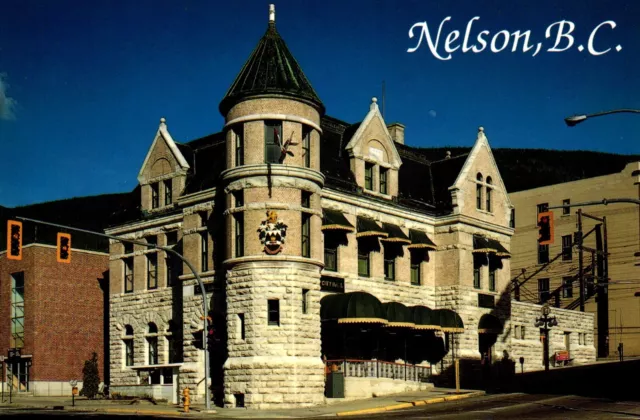 City Hall Nelson British Columbia Canada Postcard