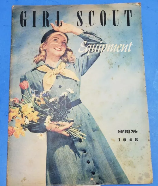 Girl Scout Equipment Spring 1948 Catalogue 47 Pages