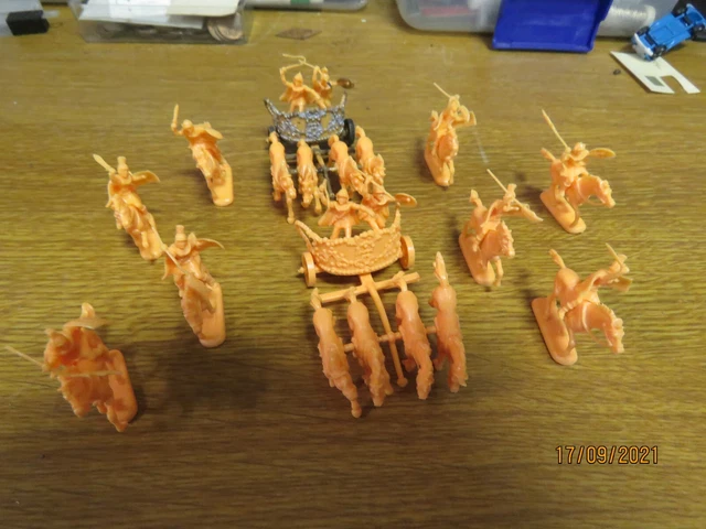Petits Soldats Atlantic 1/72 Grecs Et Egyptiens - Antiquité à Collectionner