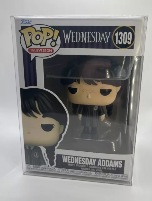Funko Pop! Netflix | Wednesday Addams Vinyl Figure #1309 - With Protector